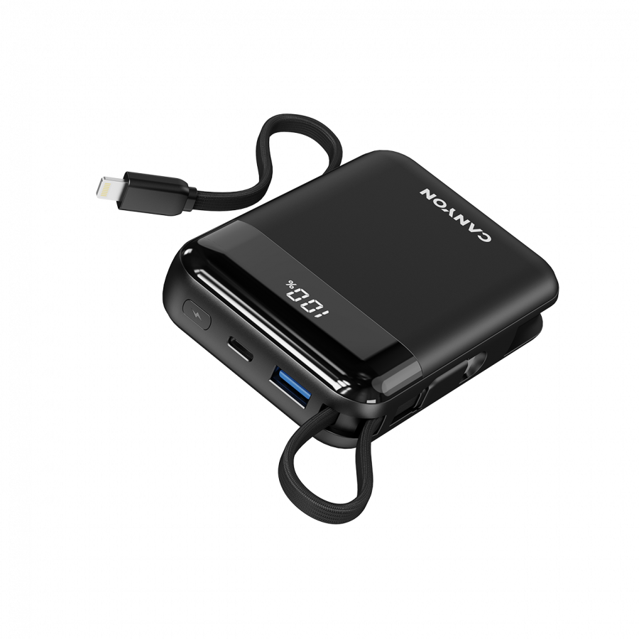 CANYON power bank OnPower 104 10000mAh Black - slika 3