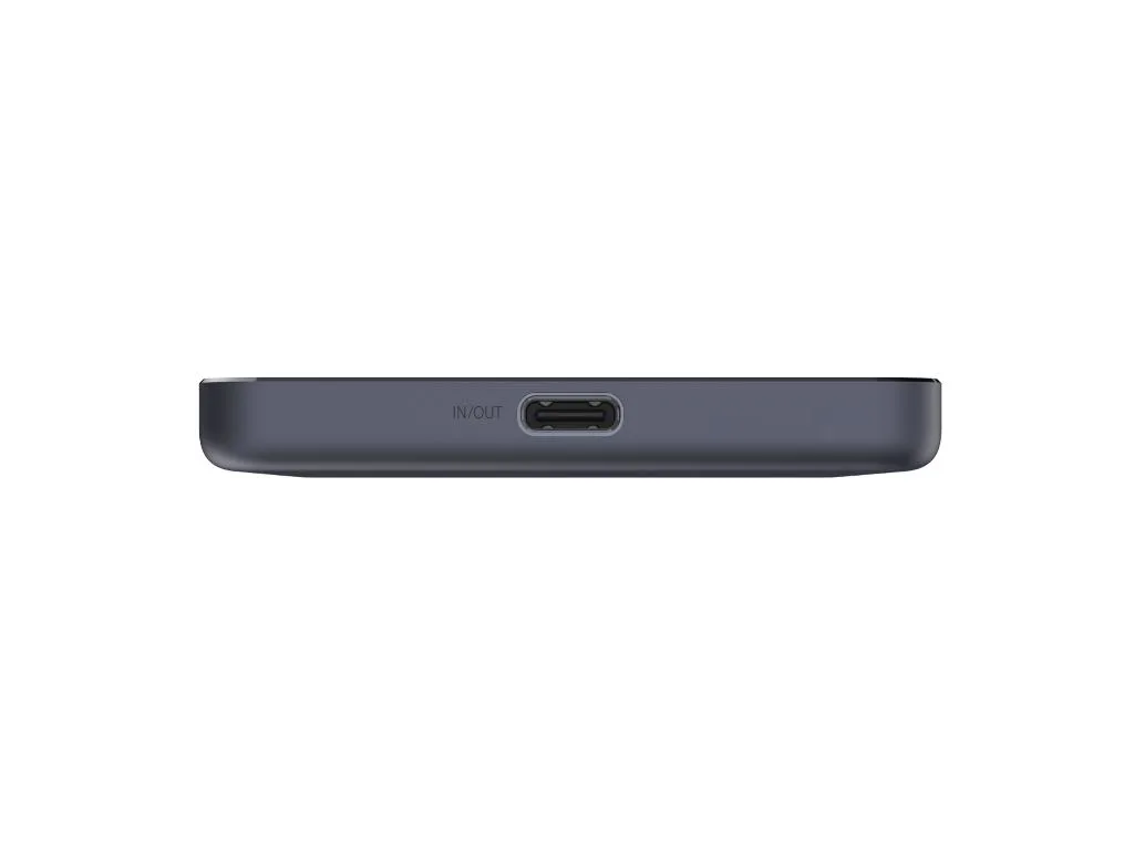 Xiaomi SuperSlim PB 5000 mAh crni USB-C x1, bežično punjenje - slika 3