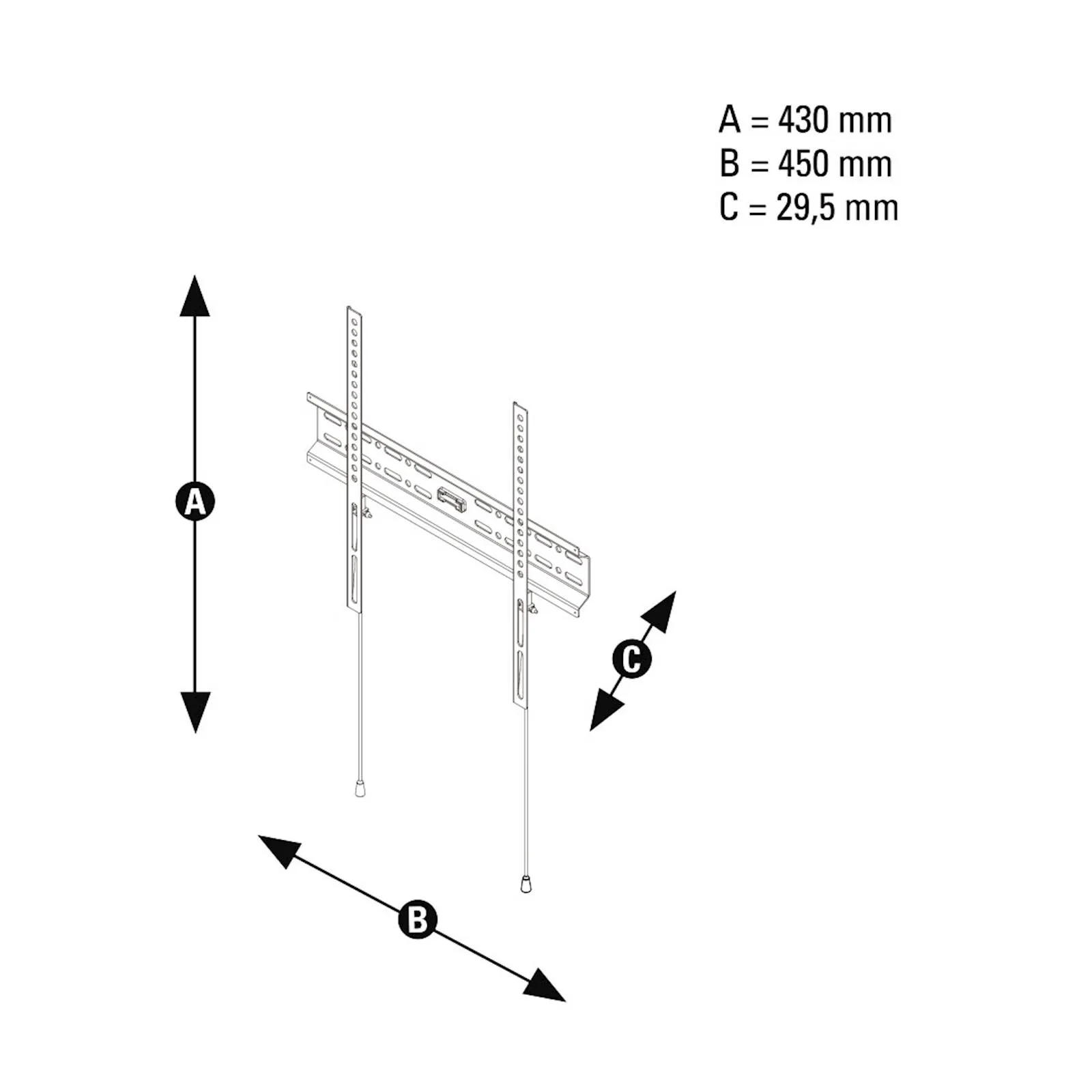 NOSAČ THOMSON WAB56 FIX ZA TV, 56IN - slika 4