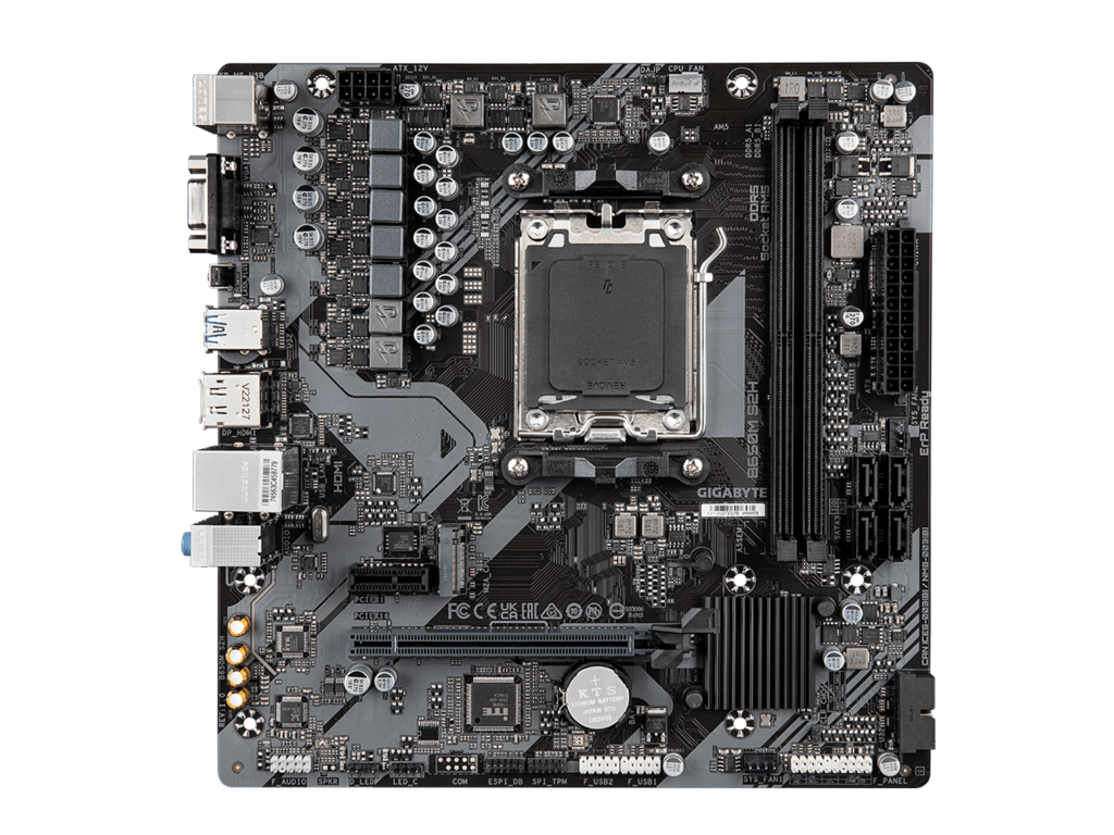 Gigabyte MB B650M S2HG10AM5; 2xDDR5; 1xM.2, 4xSATA;12xUSB; 2xDP, 1xHDMI; mATX; - slika 2
