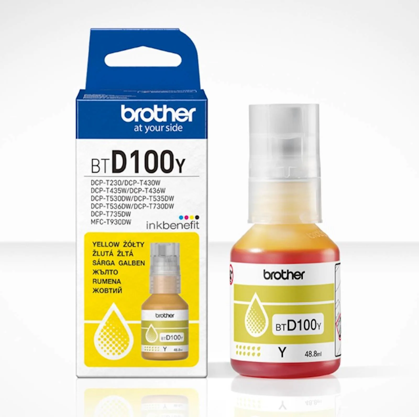 Tinta BROTHER BTD100Y - slika 3