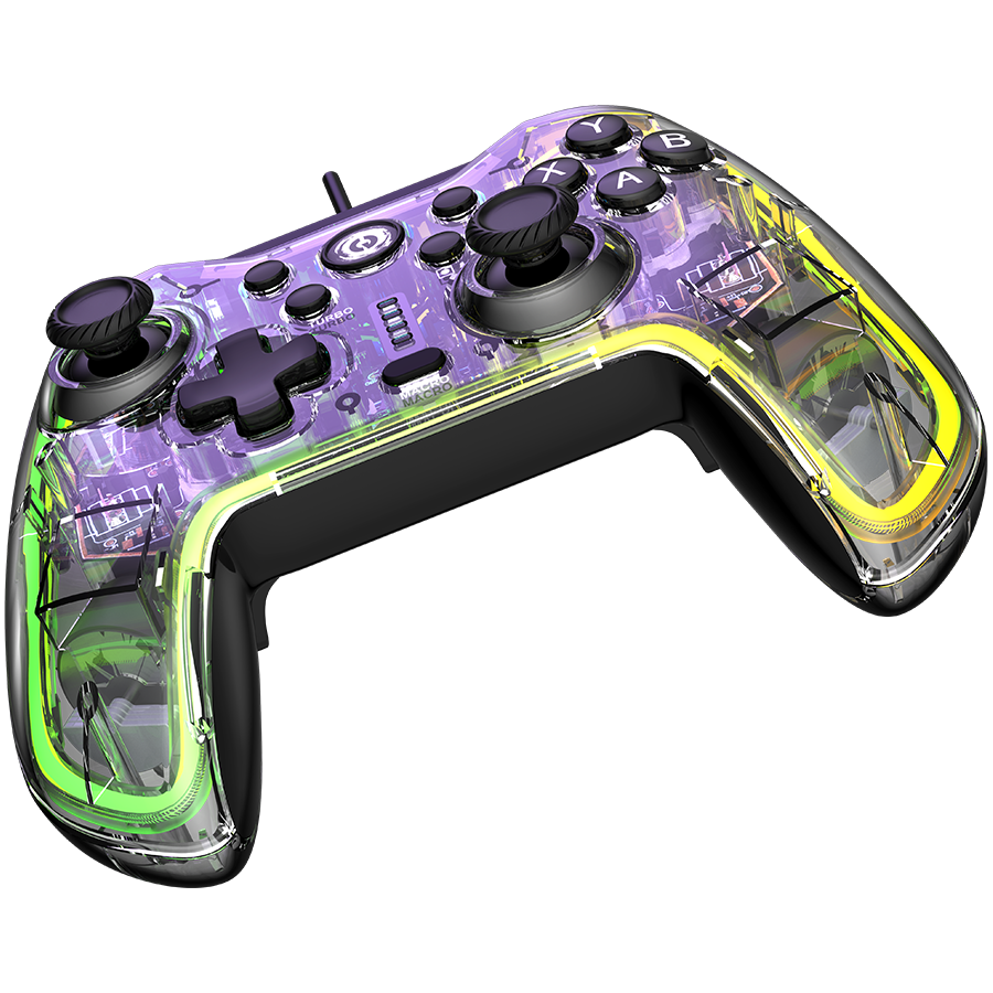 CANYON gamepad Brighter GPW-02 BT+Dongle Wireless Crystal - slika 2
