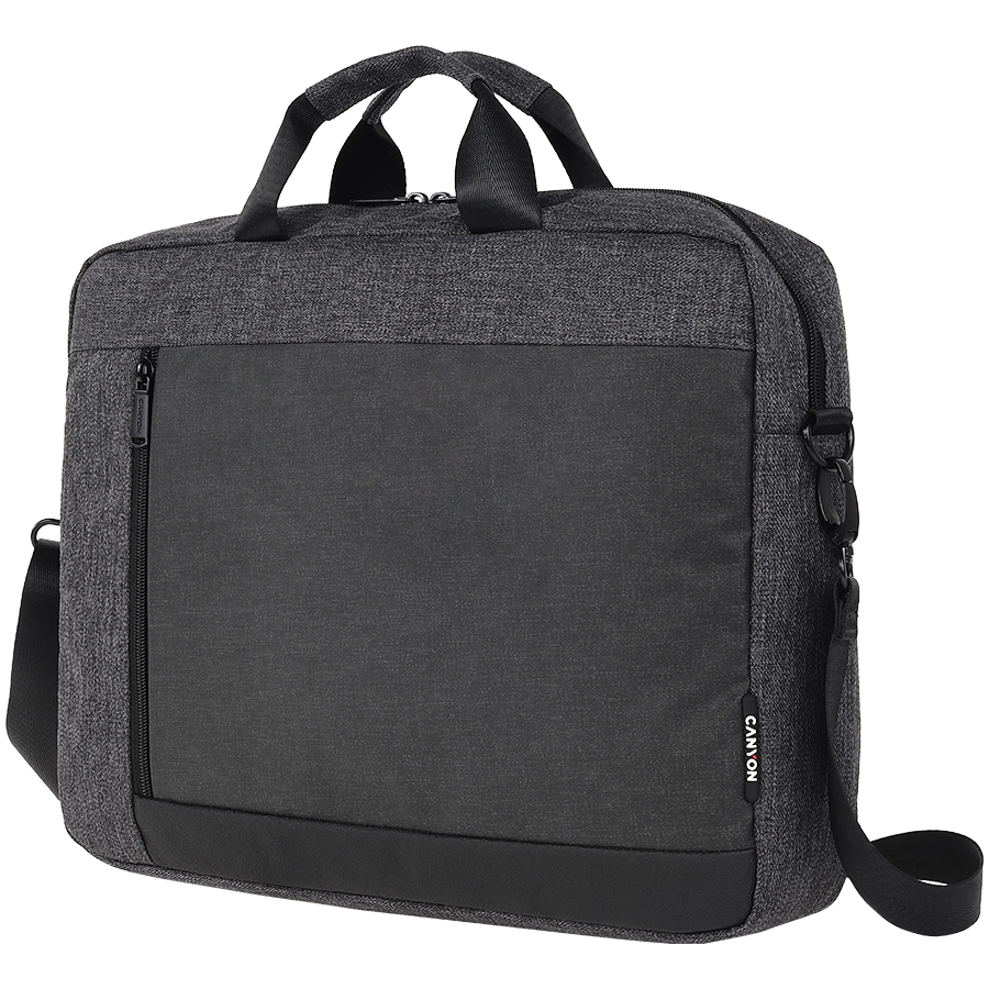 CANYON B-5, Laptop bag for 15.6 inch410MM x300MM x 70MMDark GreyExterior materials: 100% PolyesterInner materials:100% Polyester - slika 2