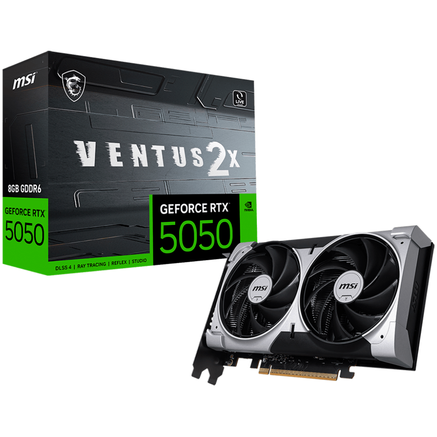 MSI nVidia GeForce RTX 5050 Ventus 2X 8GB OC - slika 2