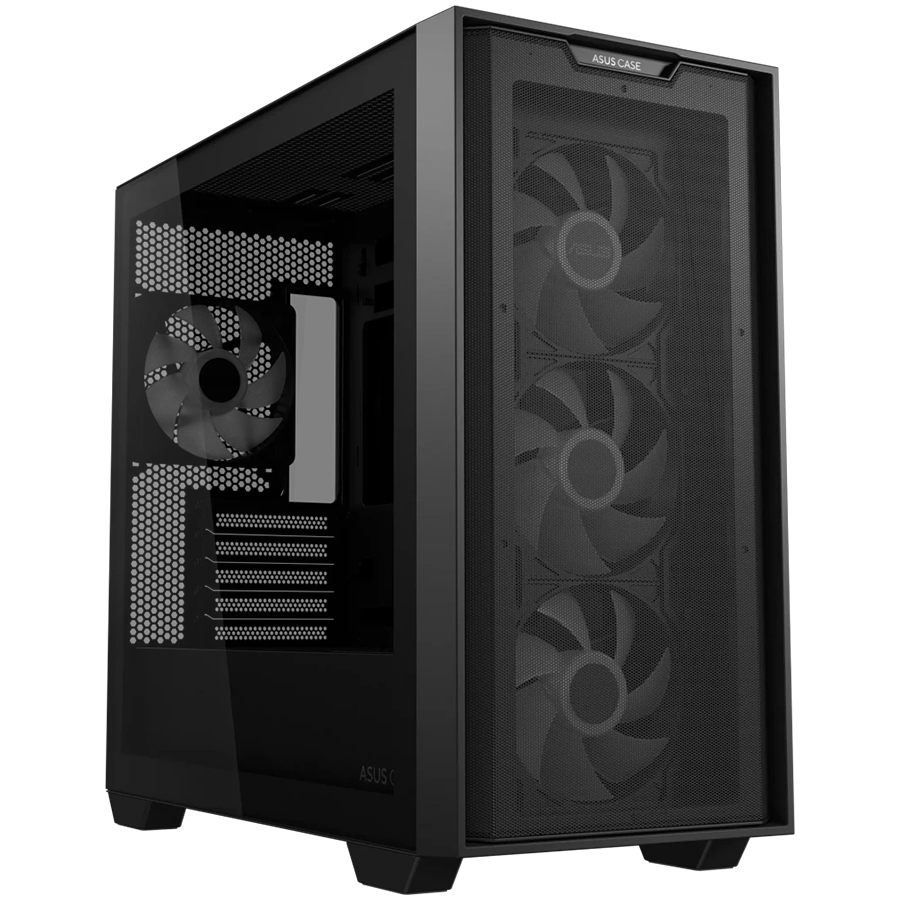 ASUS A21 PLUS TG ARGB BLACK4x 120mm ARGB fans, microATXMini-ITX, - slika 3