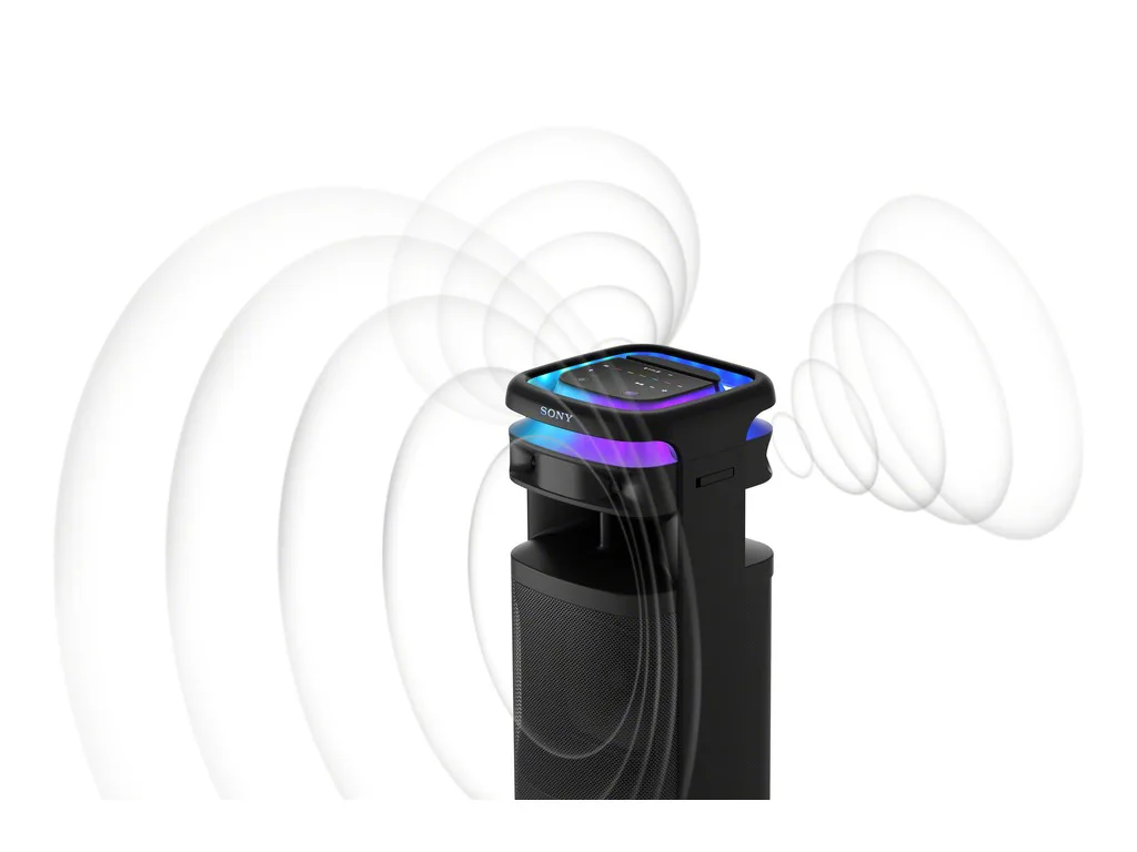 Sony BT zvucnik ULT TOWER 10ULT POWER SOUND; mikrofon;360 Party Sound and Light; utor za gitar - slika 3