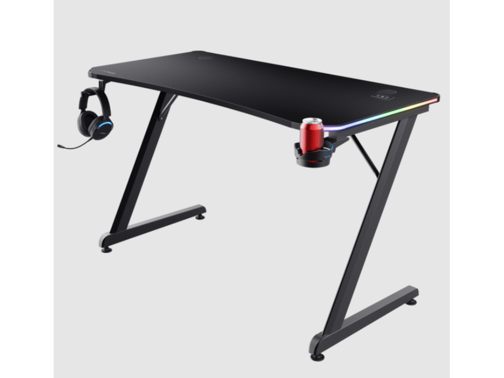 Trust GXT709 Luminus RGBgaming sto, dim.:120x60x76,crni - slika 2