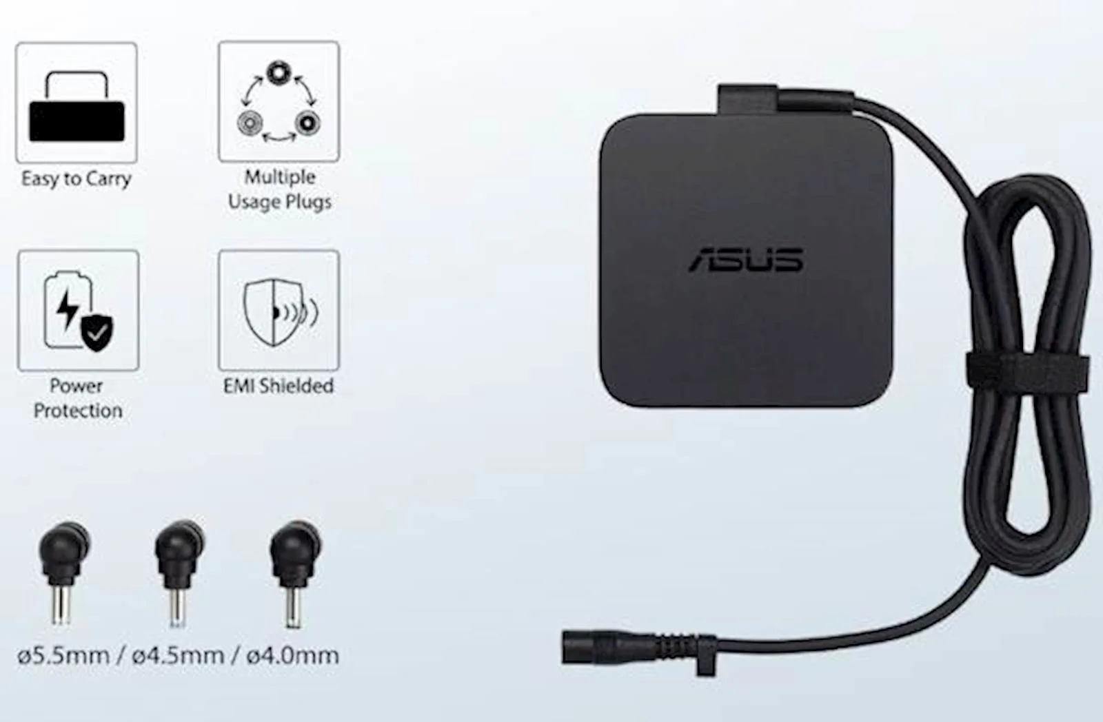 Punjač ASUS (U90W-01) - 90W, 4.0,4.5,5.5mm - slika 2
