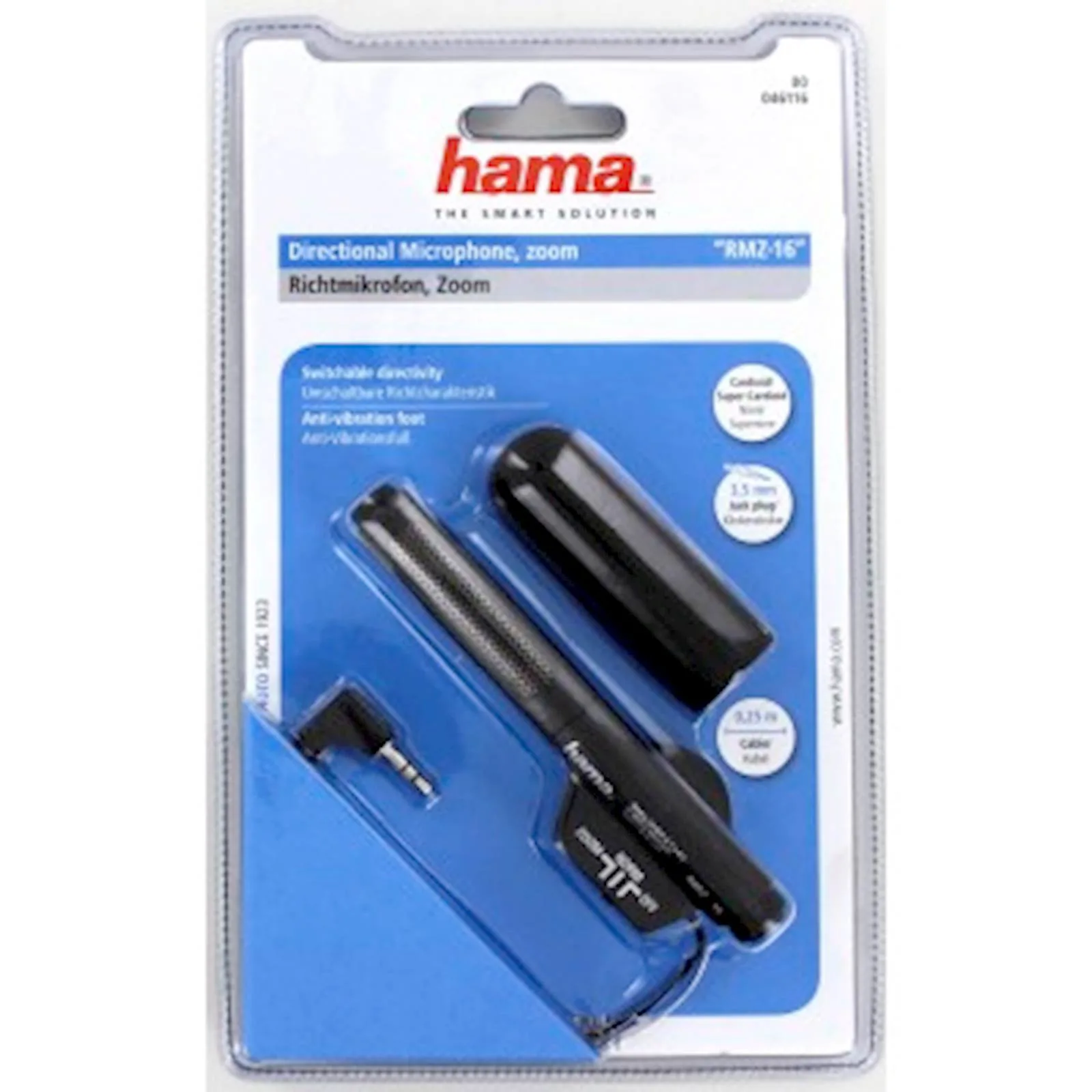 MIKROFON HAMA RMZ-16 DIREKCIJSKI, ZOOM - slika 3
