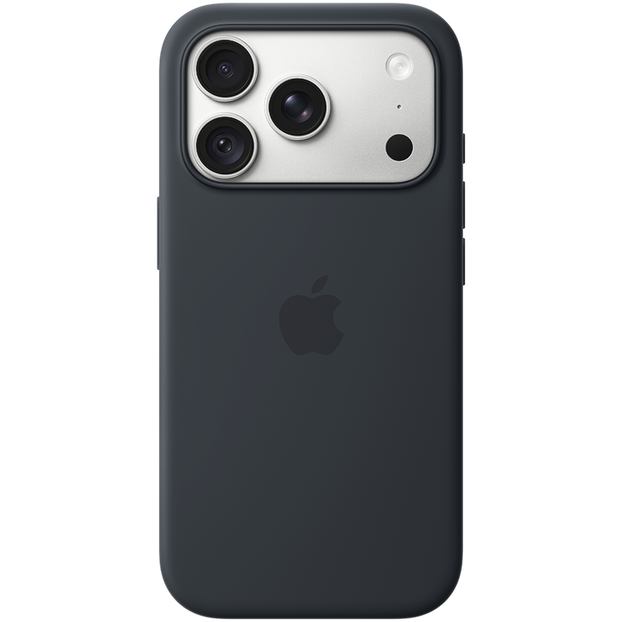 iPhone 18 Pro Silicone Case with MagSafe - Navy Blue, Model A3701