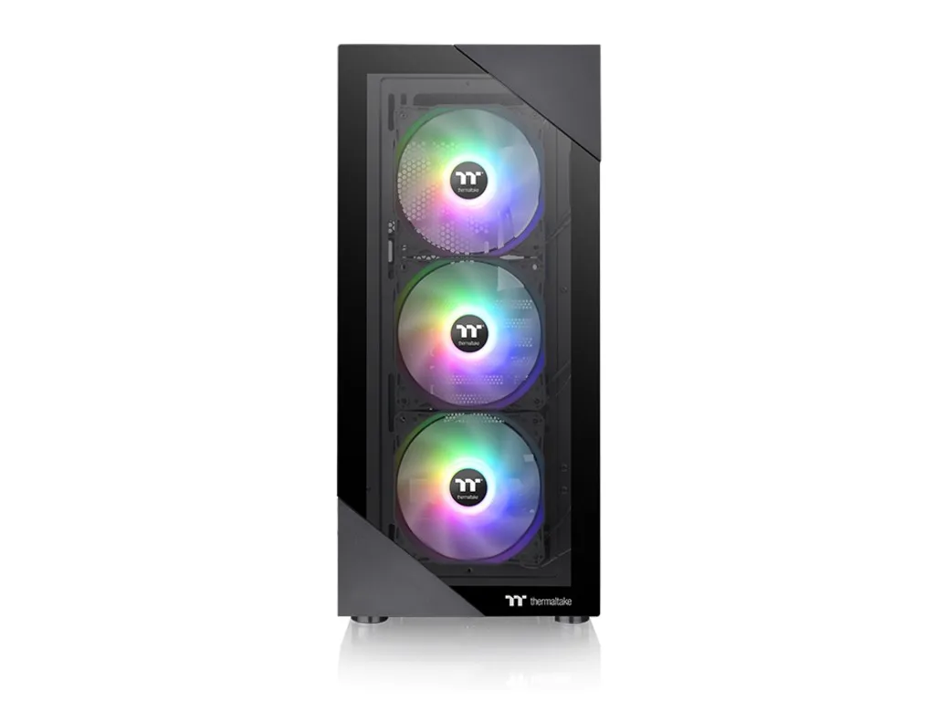 Thermaltake View 200 TG ARGB Mid tower, Tempered glass, 3x 120mm ARGB Lite fan - slika 2
