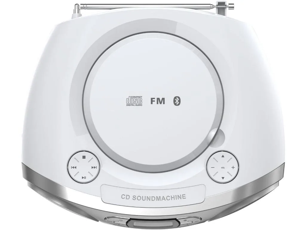 Philips TAZ2000 CD SoundmachinCD; CD-R; CD-RW; FM Antena;BT; USB; izlazna snaga (RMS) 3WX2; siva - slika 3