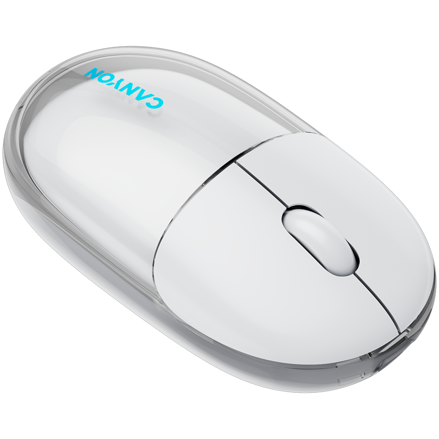 CANYON mouse OnClick 24 BT/ Wireless Transparent/White - slika 8