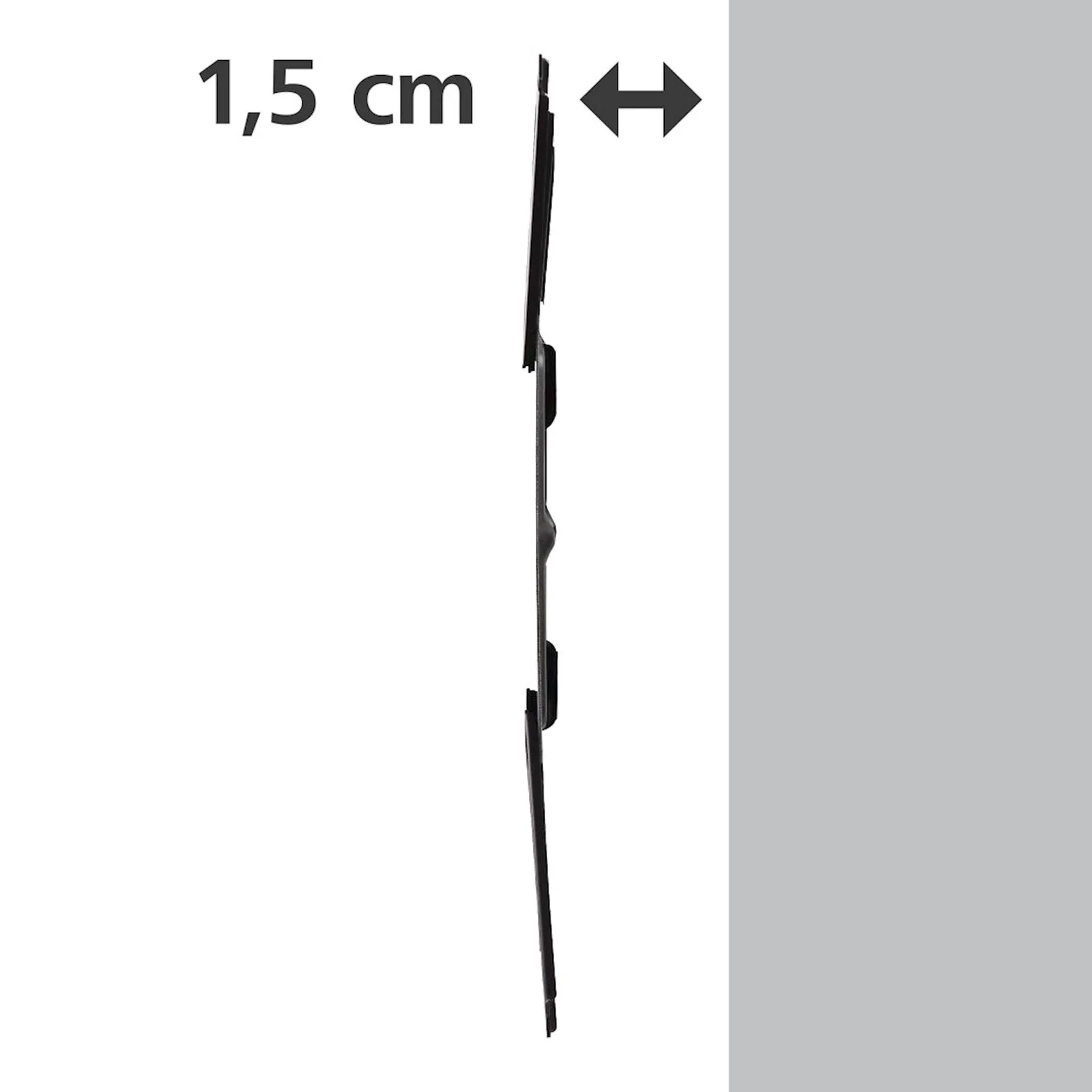 NOSAČ HAMA FIKSNI ZA TV, DO 65IN, CRNI - slika 3