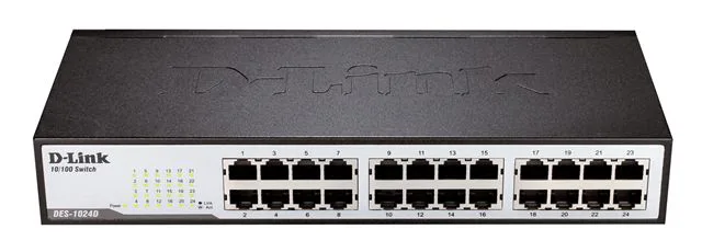 Switch DLINK 24-port Fast Eth Unmnged DES-1024D/E - slika 2