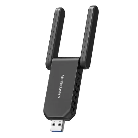 Mercusys MA72XH AX1800 High Gain Wi-Fi 6 USB Adapter, 574 Mbps at 2.4 GHz + 1201 Mbps at 5 GHz, 2 x High Gain External Antenna, USB 3.0, MU-MIMO, OFDMA, Beamforming, WPA3 - slika 4