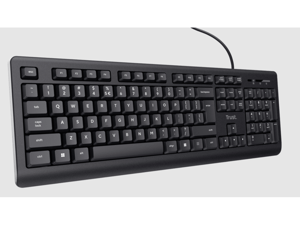 Trust Basics žičana tastatura, US lokalizacija, spill resist - slika 2