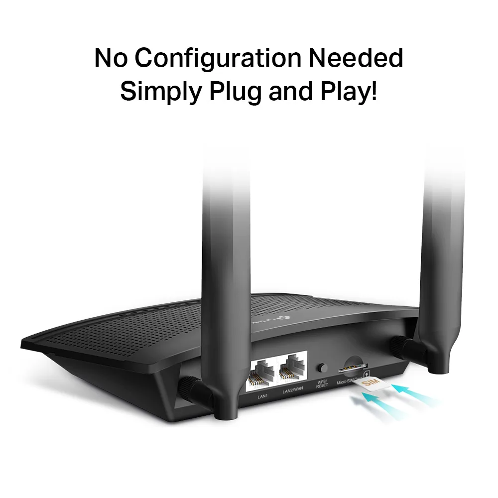 TP-Link TL-MR100 3G/4G LTERouter - slika 2