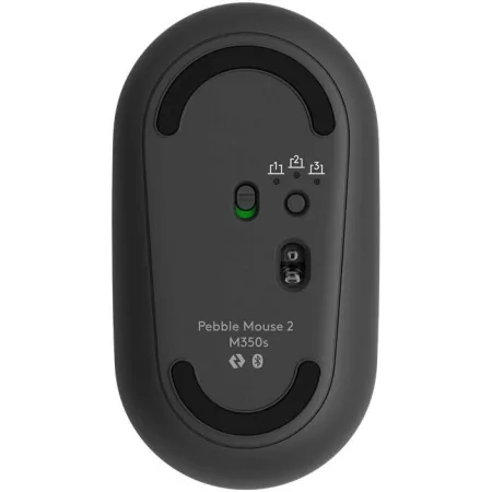 LOGITECH M350S Pebble 2 Bluetooth Mouse - TONAL GRAPHITE - slika 6