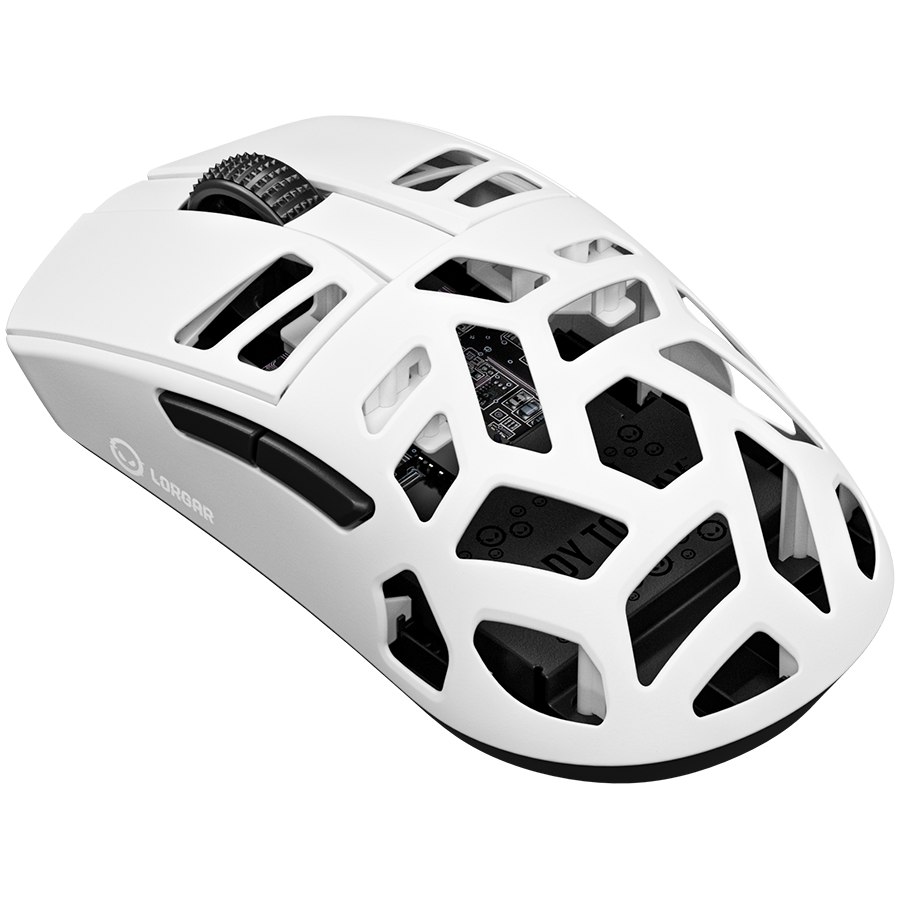 LORGAR MSE90W, Magnesium Alloy Wireless Gaming Mouse Elite, White - slika 2