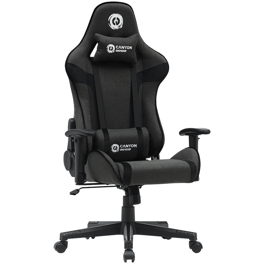 CANYON gaming chair Crest FCH01 Fabric Grey - slika 2