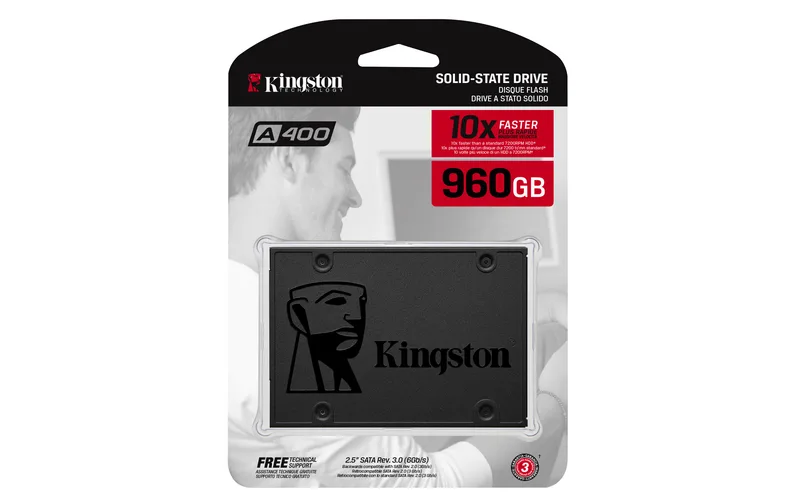 Kingston SSD A400 960GBup to 500MB/s Read and 450MB/s Write - slika 2