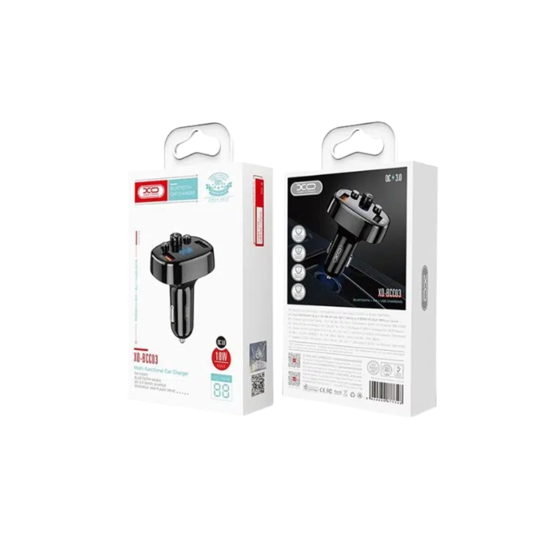 XO FM Transmiter Bluetooth BCC10 MP3 I auto punjac - slika 2