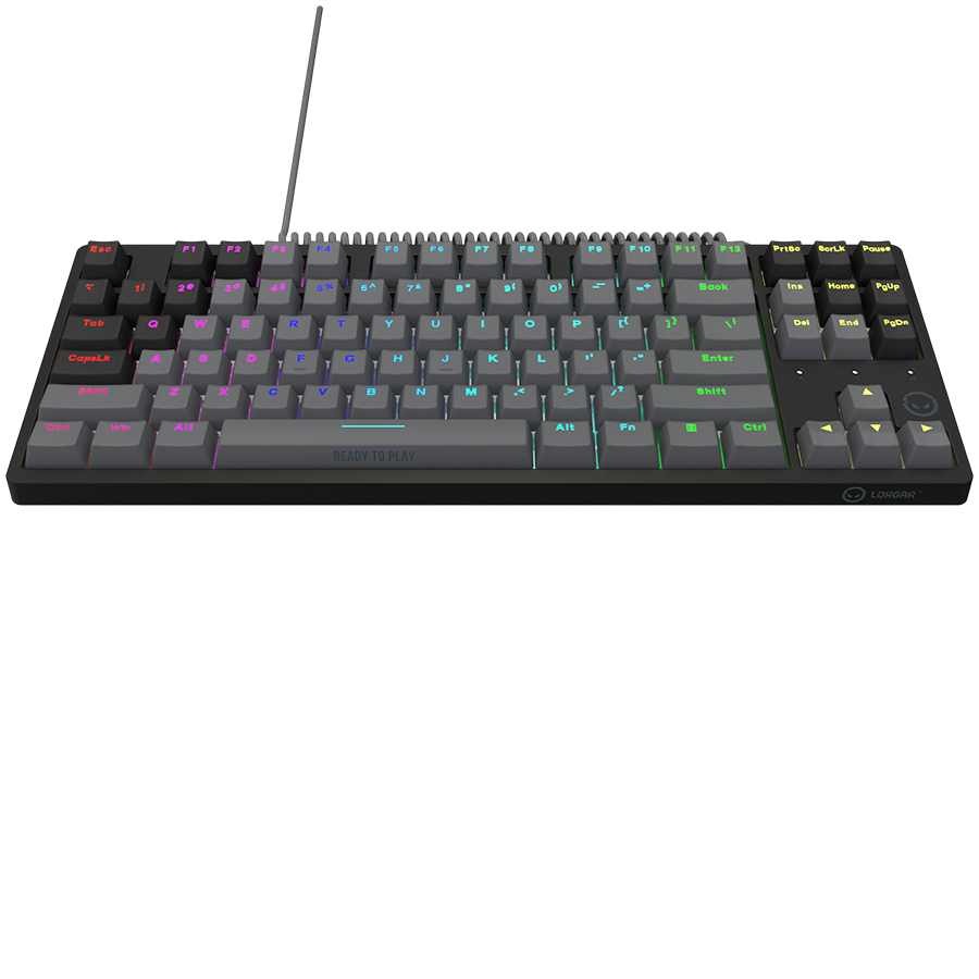 LORGAR Azar 514TKL, Wired RGB mechanical gaming keyboard, black, EN layout - slika 4