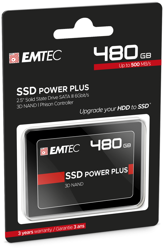 EMTEC SSD 480GB SATA3 2.5"520MB/s,500MB/s - slika 2