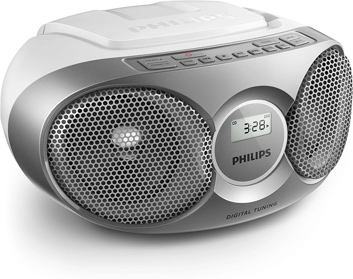 Philips CD SoundmachineCD; CD-R; CD-RW; FM Antena;RMS 3W; napajanje AC ili baterije; siva - slika 2