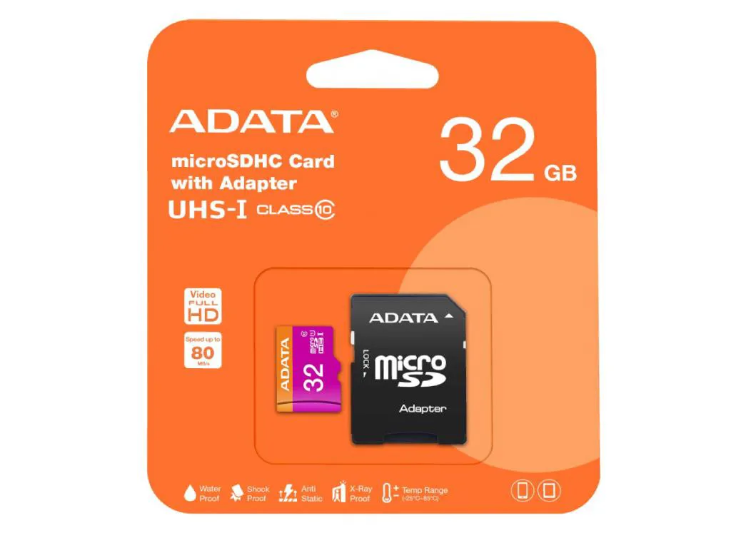 MEM SD MICRO 32GB Premier A1 + ADP AD - slika 2