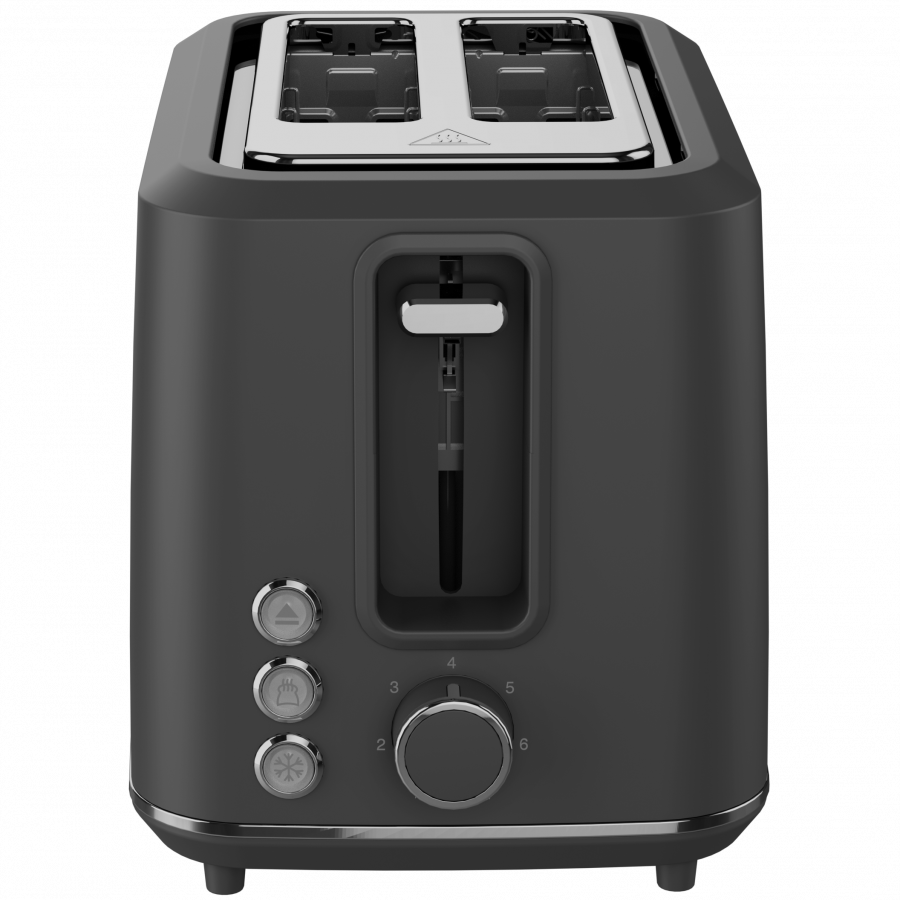 Electric Toaster, Grey, 220-240V, 50-60Hz, 920-1080W, 2 slots, 3 modes, 7 browning levels - slika 3