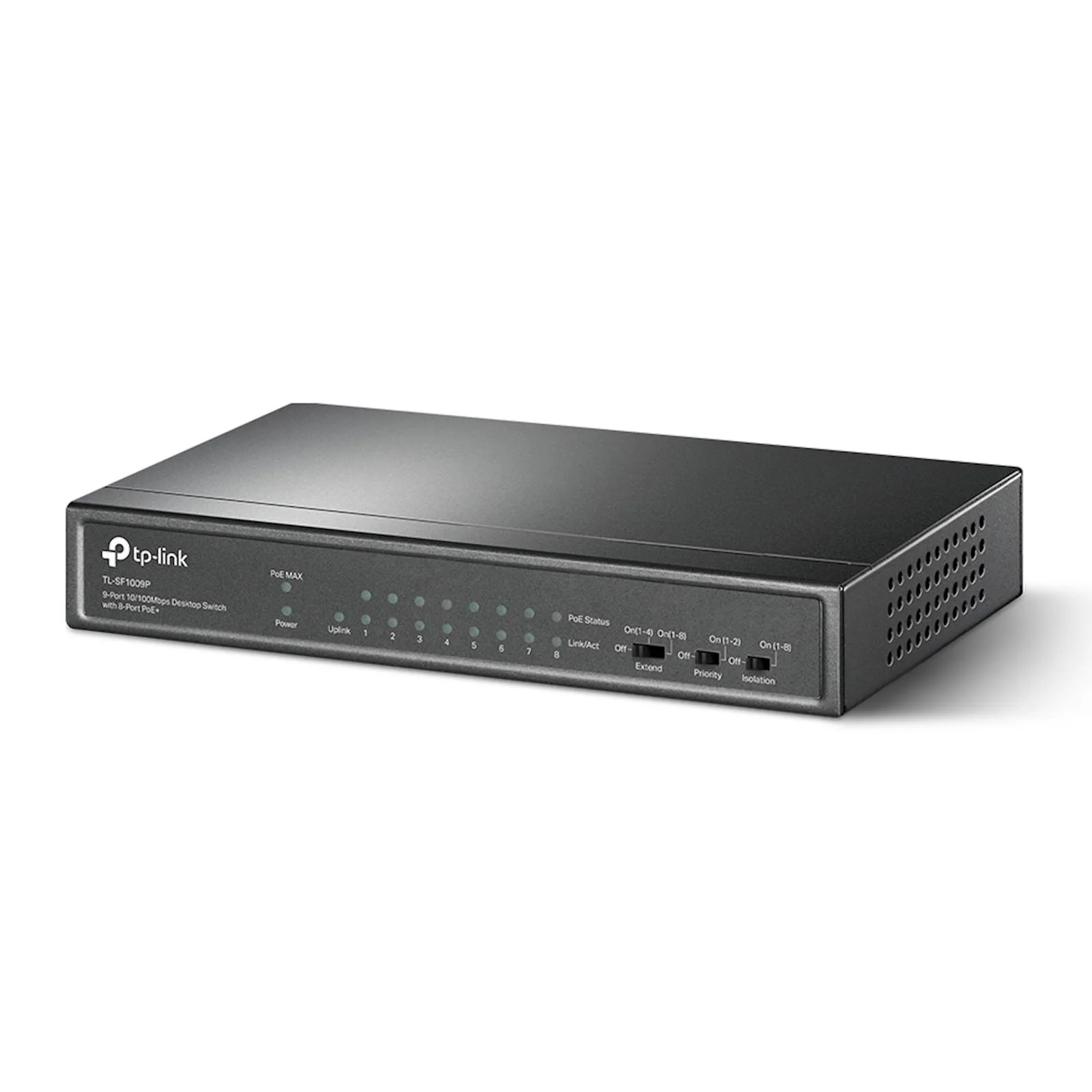 Switch TP-Link Omada 9-Port 10/100Mbps sa 8-Port PoE TL-SF1009P - slika 4