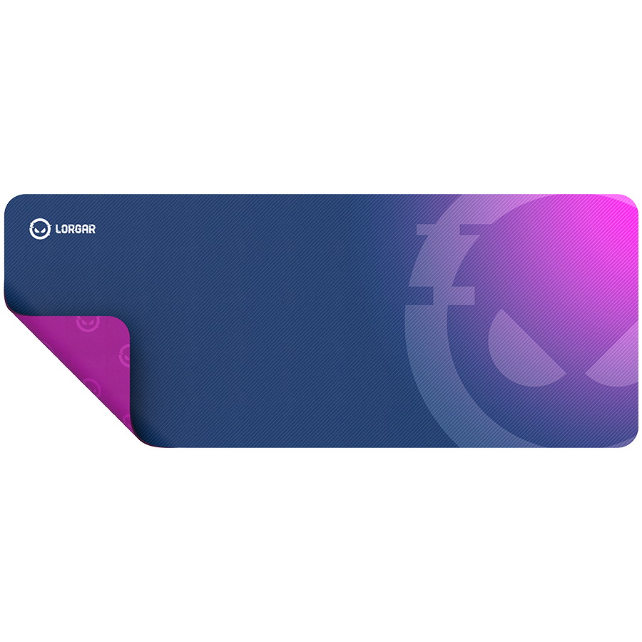 Lorgar Main 139, Gaming mouse pad, High-speed surface, Purple anti-slip rubber base, size: 900mm x 360mm x 3mm, weight 0.6kg - slika 3