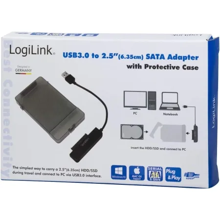 LogiLink Adapter USB 3.0 to SATA with Case AU0037 - slika 6