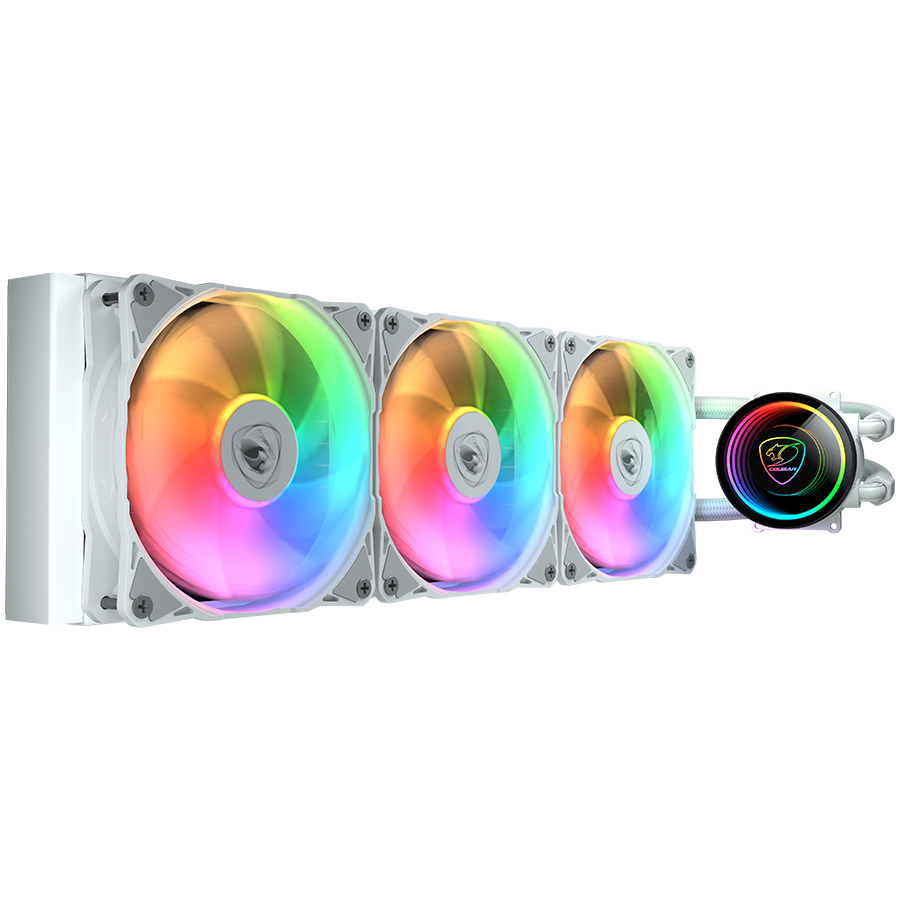 COUGAR POSEIDON ELITE ARGB 360 White AiO Liquid Watercooling - slika 2