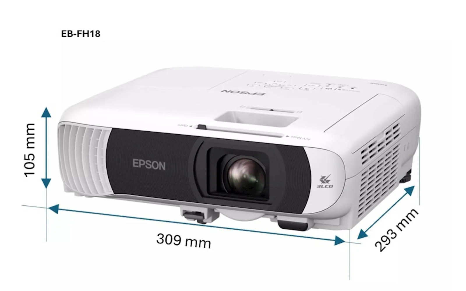 Projektor EPSON EB-FH18 - slika 2