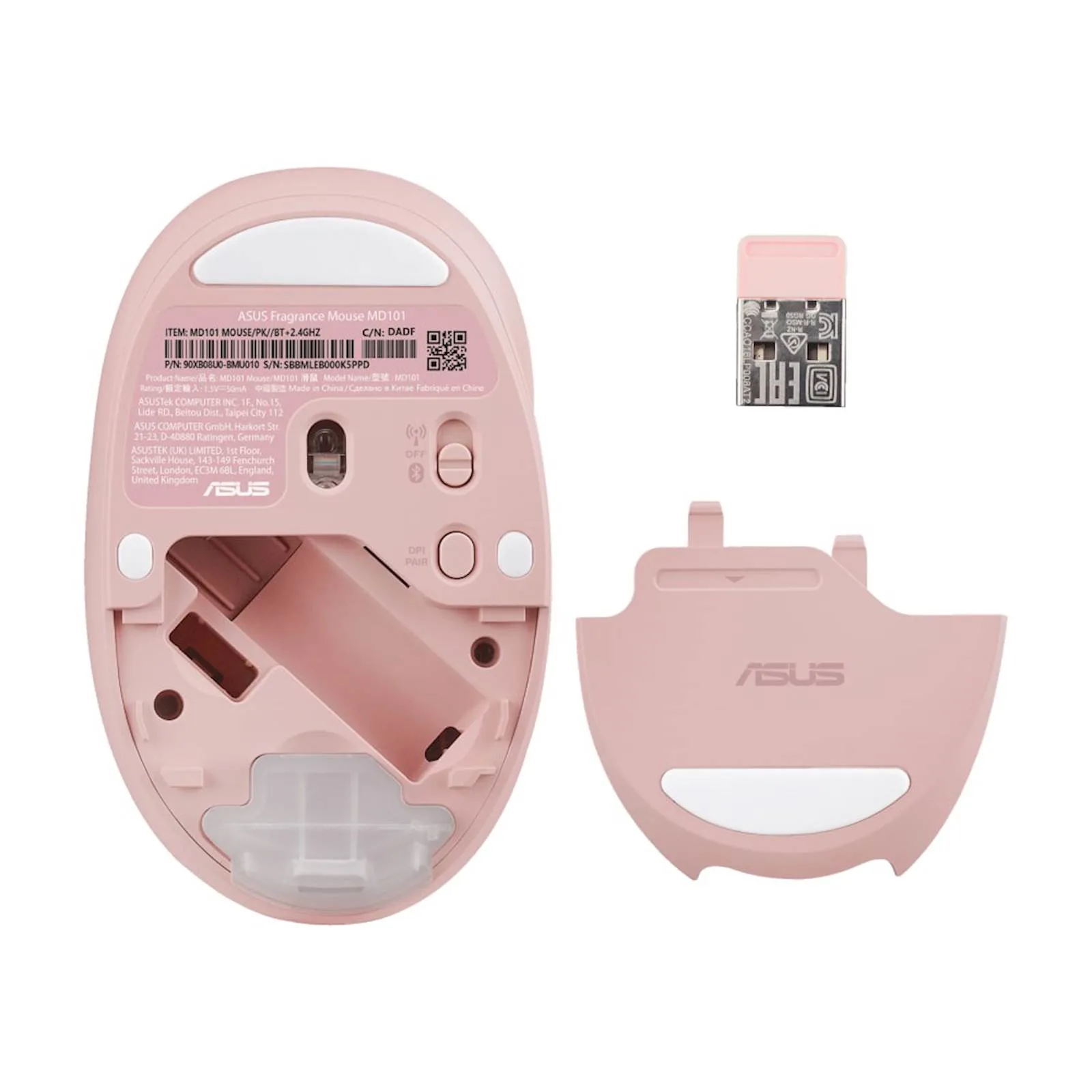 MIŠ ASUS WIRELESS MD101 MOUSE/PK//BT+2.4GHZ - slika 6