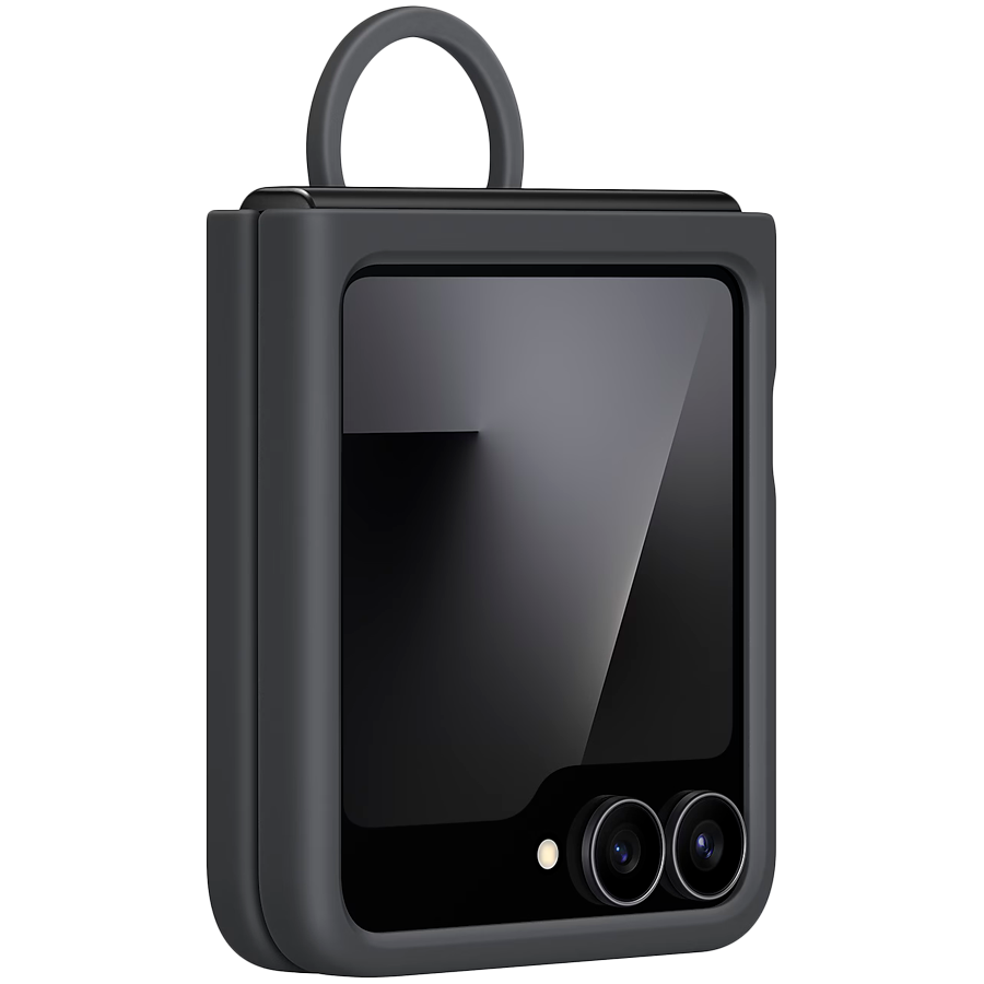 SAMSUNG Galaxy Z Flip6 / Flip7 FE Silicone Case Black - slika 3