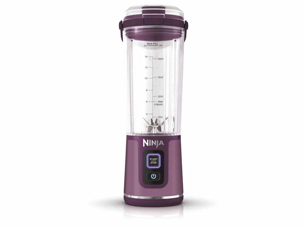 Ninja bezicni blenderLjubicasta boja, USB-C punj.kap. 5332ml, nehrdjajuci celik, snaga 5V - slika 4