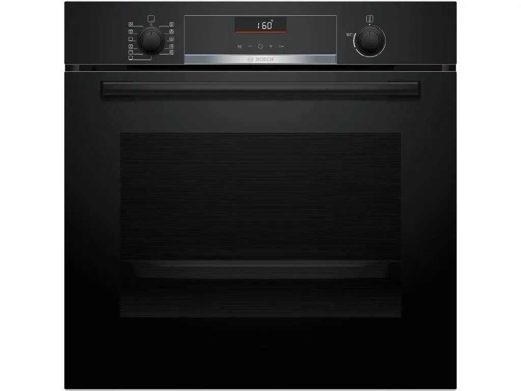 BOSCH pećnica Serie 6| CRNA, A+, EcoClean, AIR FRY Funk,AutoPilot 10, VODILICA, 71L, 8 Programa,