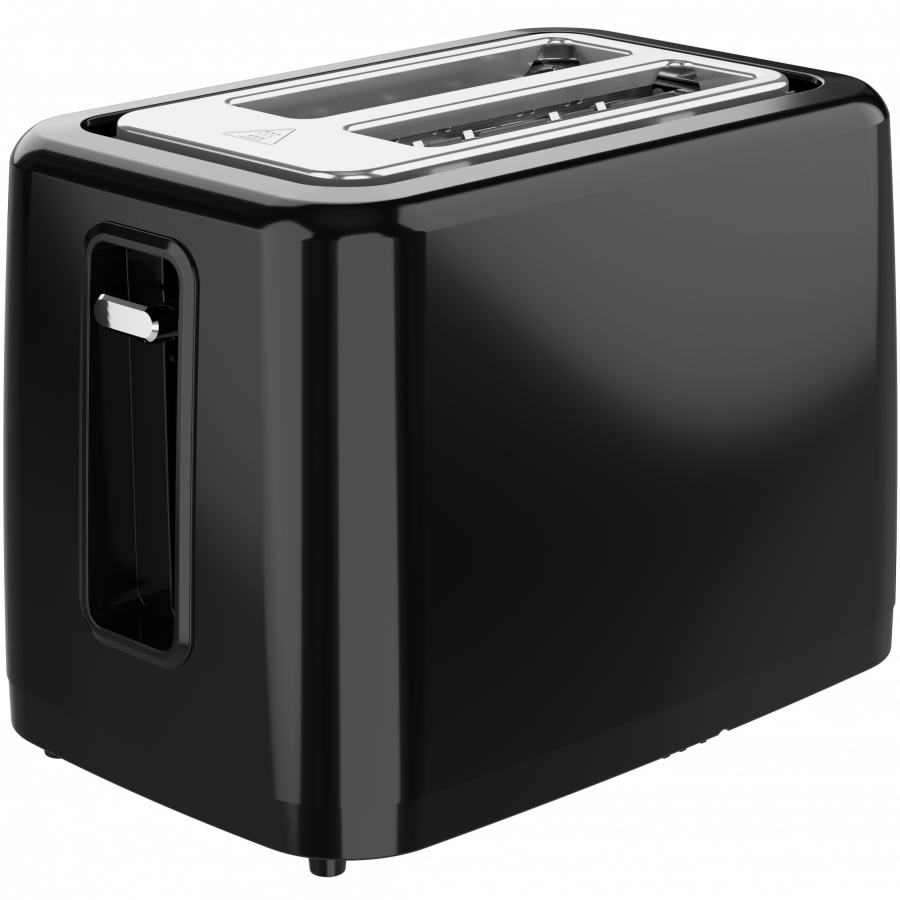 Electric Toaster, black, 220-240V, 50-60Hz, 780-930W, 2 slots, 3 modes, 7 browning levels - slika 5