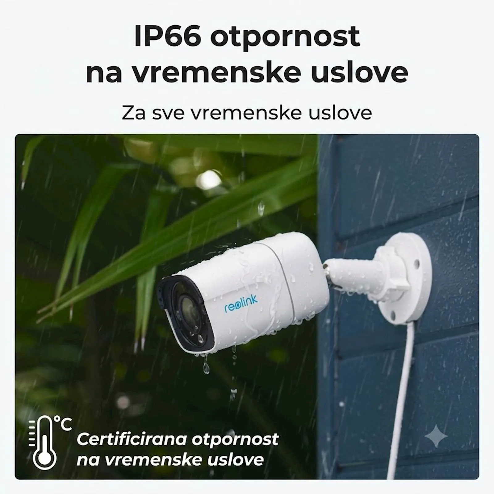 Ip Kamera Reolink serija P340 4K, Zunanja, 12MP, noćni vid u boji, Bullet POE - slika 4