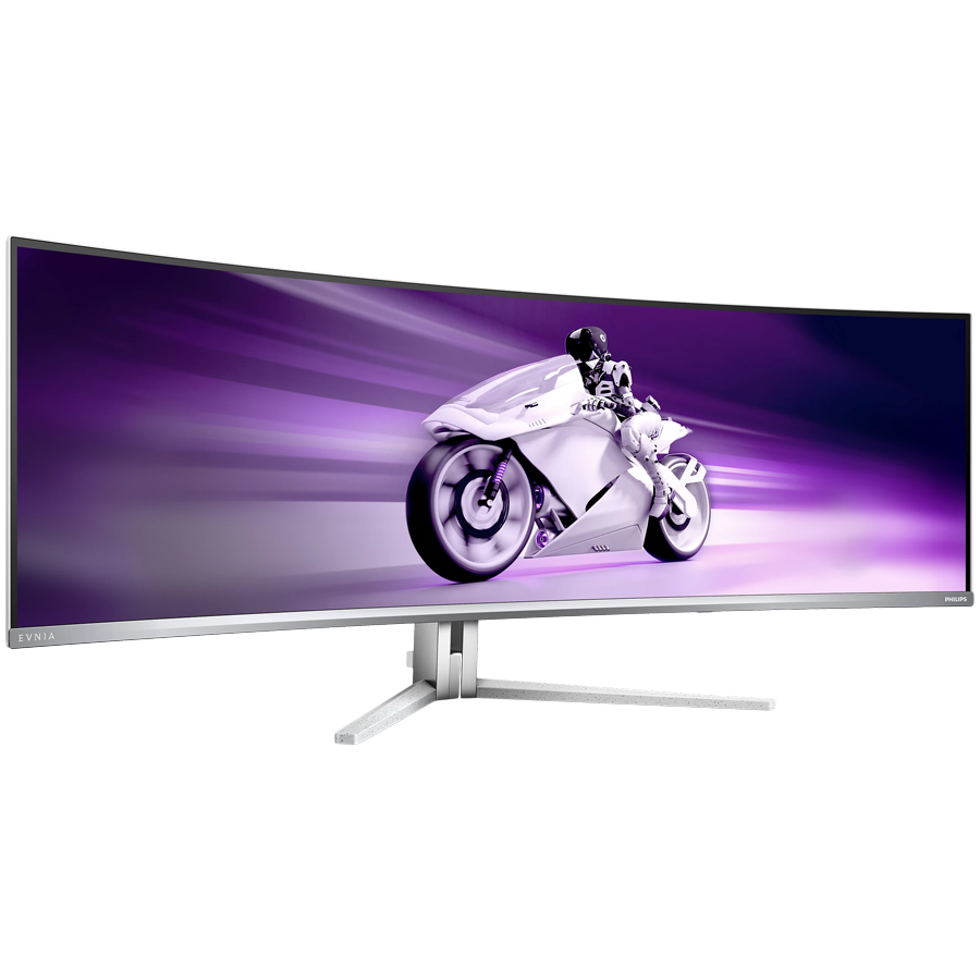 PHILIPS Evnia 8000 49M2C8900 QD-OLED curved gaming monitor 49'', 5120x1440 (Dual QHD), 1800R, 240Hz, 0.03ms, Adaptive Sync, FreeSync Premium Pro, G-Sync Compatible, HDR400, 2xHDMI, 1xDP, USB-C 3.2 Gen - slika 2