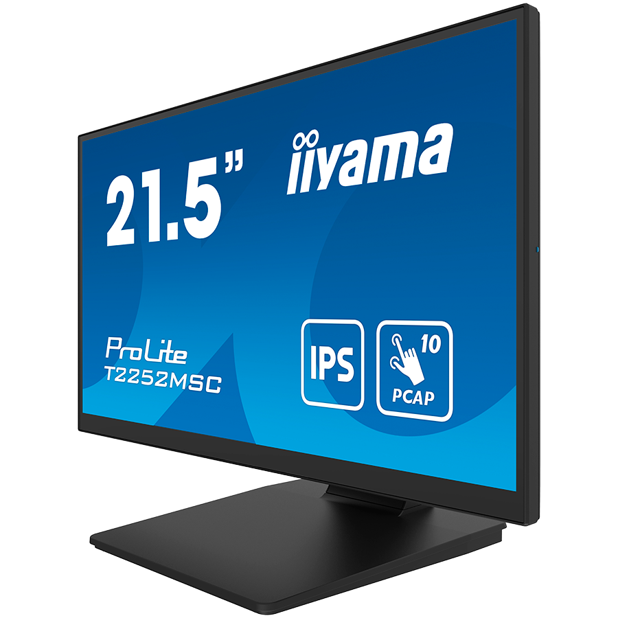IIYAMA Monitor LED T2252MSC-B2 21.5" IPS TOUCH Capacitive 1920 x 1080, 250 cd/m², 1000:1, 5ms, Touch points 10, Touch method stylus, finger, glove, Touch interface	USB, HDMI x1, DisplayPort x1, Speake - slika 2