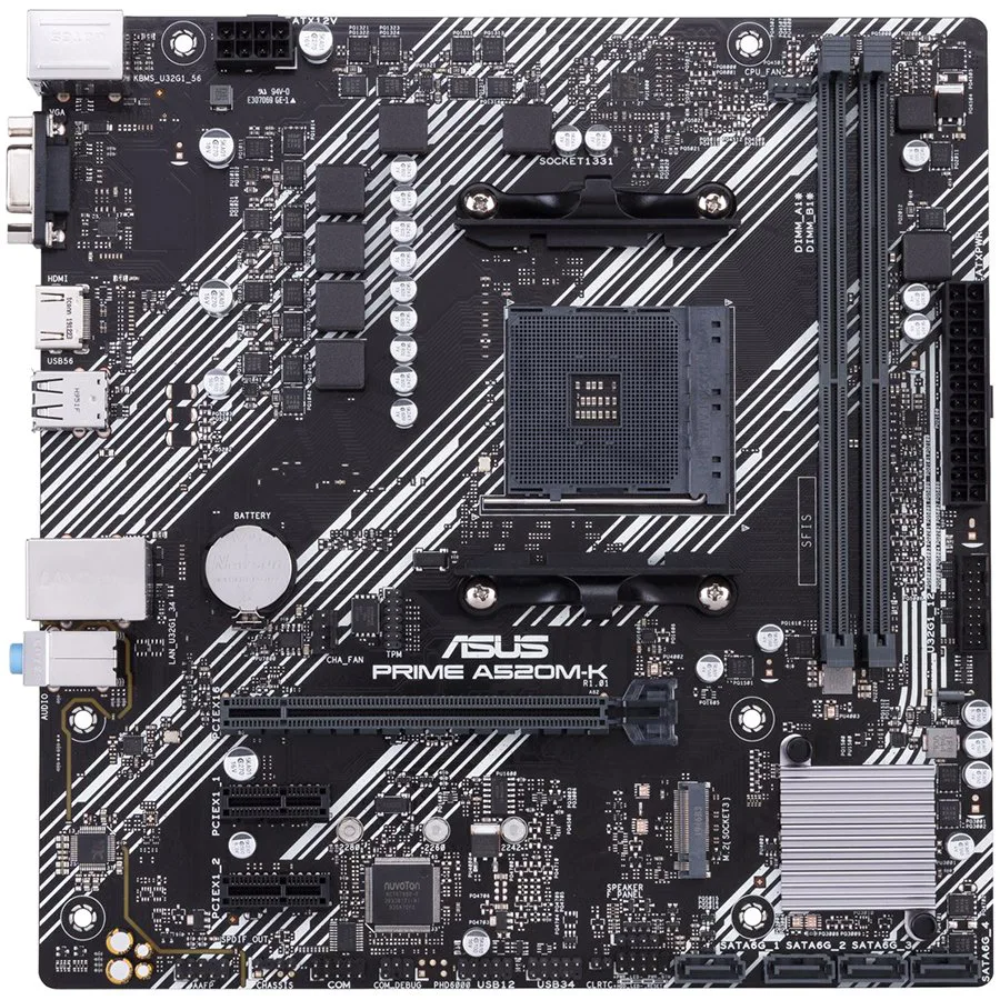 ASUS MB PRIME A520M-KAMD A520;AM4;2xDDR4VGA,HDMI;RAID;micro ATX - slika 4