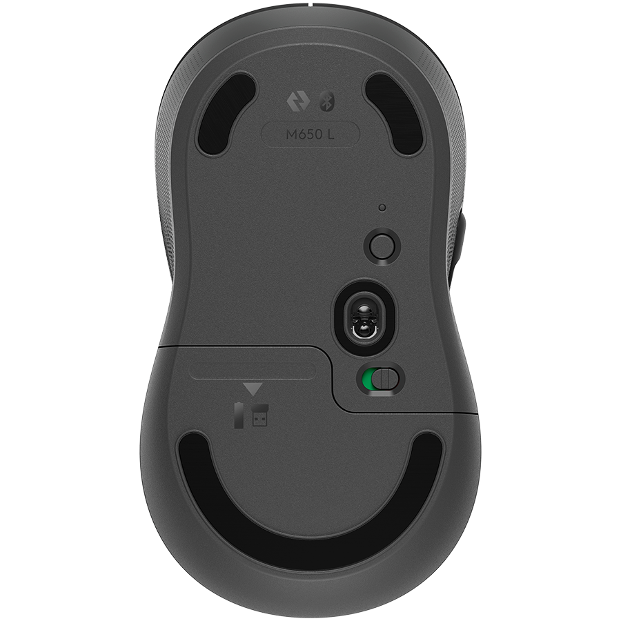 LOGITECH M650L Signature Bluetooth Mouse - GRAPHITE - slika 4