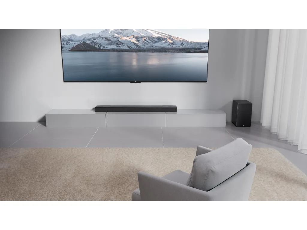 TCL Soundbar Q75HE;Wireless SW DTS:X Dolby Atmos;620W 96dB AI sonic crna - slika 3