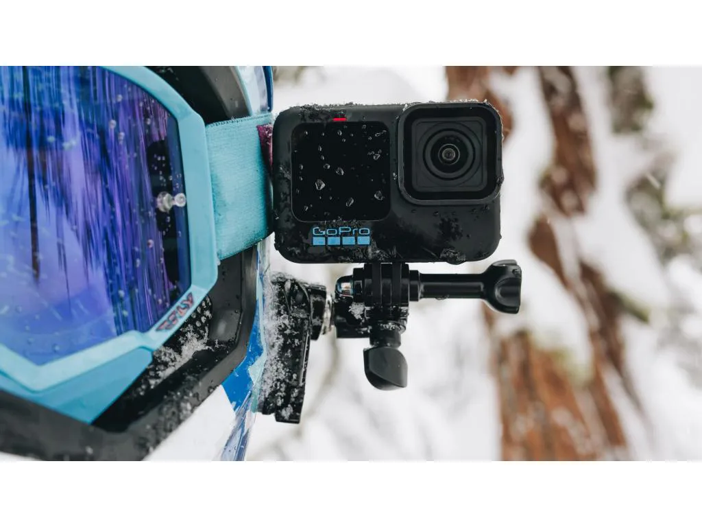 GoPro Helmet front+side mount- MISSION 1 PRO, MISSION 1,HERO 13, MAX 2, LIT HERO, HERO 12,11,10 - slika 5