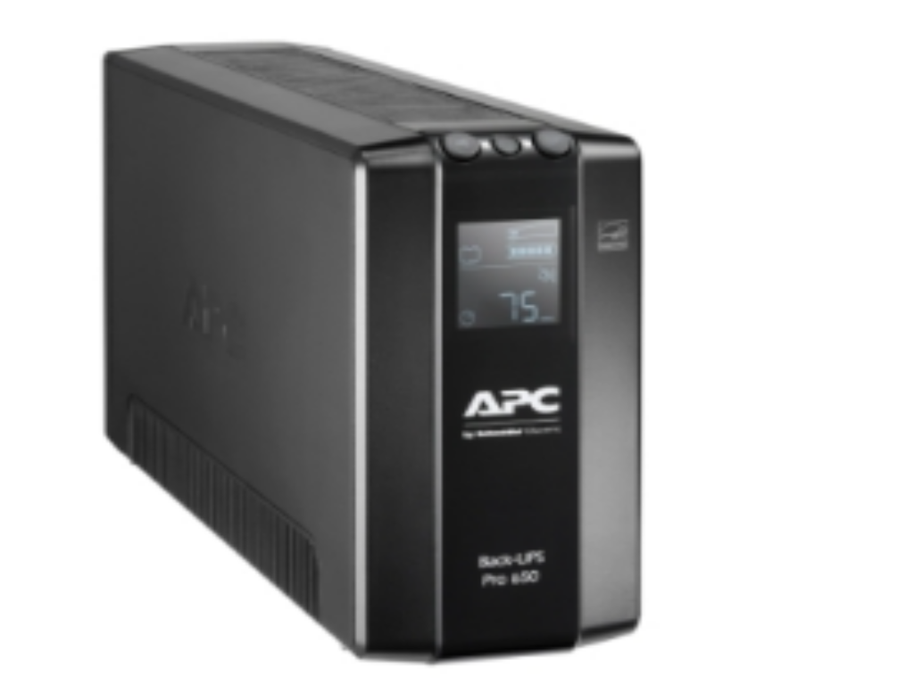 Back-UPS Pro APC, 650VA/390W, Tower, 230V, 6x IEC C13 utičnica, AVR, LCD, zamjenjiva baterija - slika 2